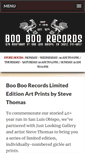 Mobile Screenshot of booboorecords.com